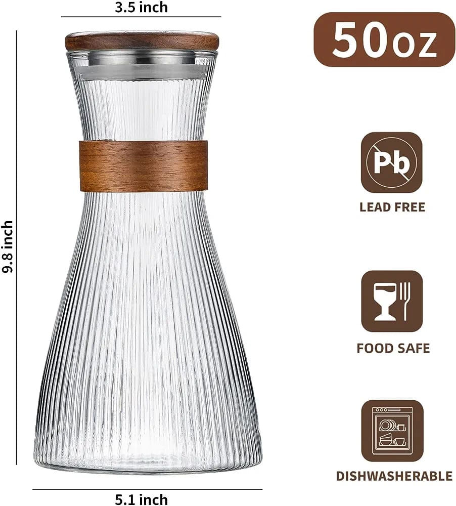 ابريق محجر غطا خشب