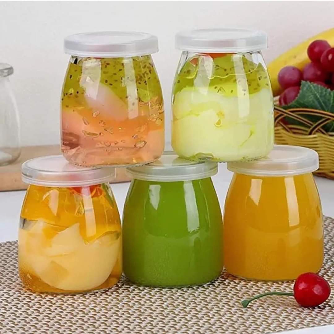 مراطبين زجاج غطا ابيض *12 3 قياسات