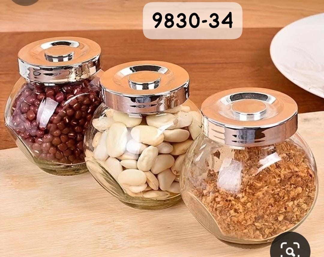 مرطبان مدعبل 3 قطع فضي