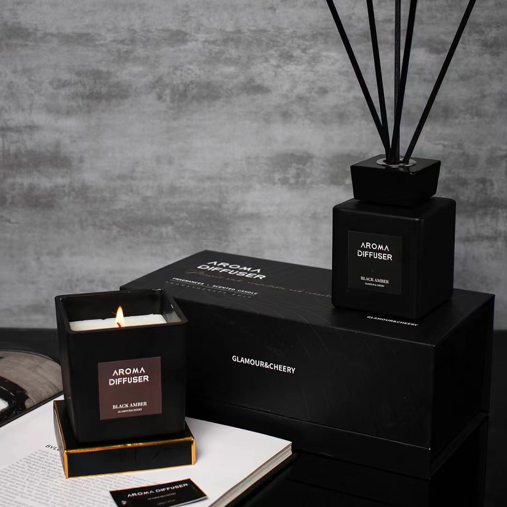 بوكس عطر وشمعة