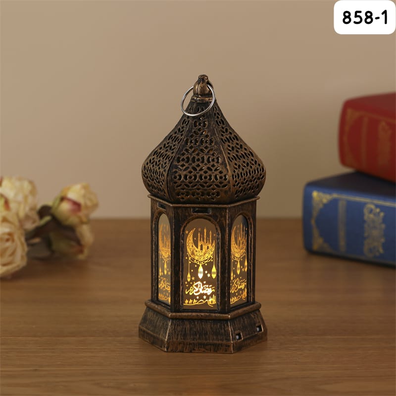 فانوس medium برونز وفضي