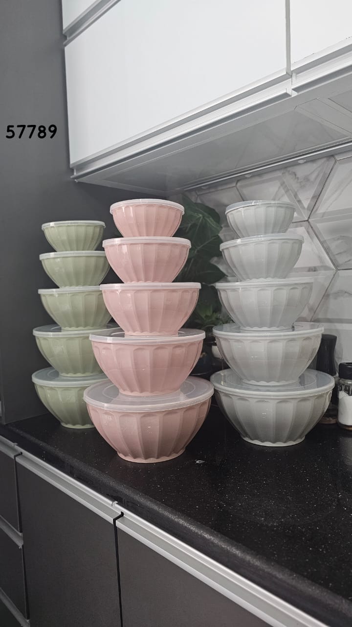 طقم جاطات مع غطا 5 قطع