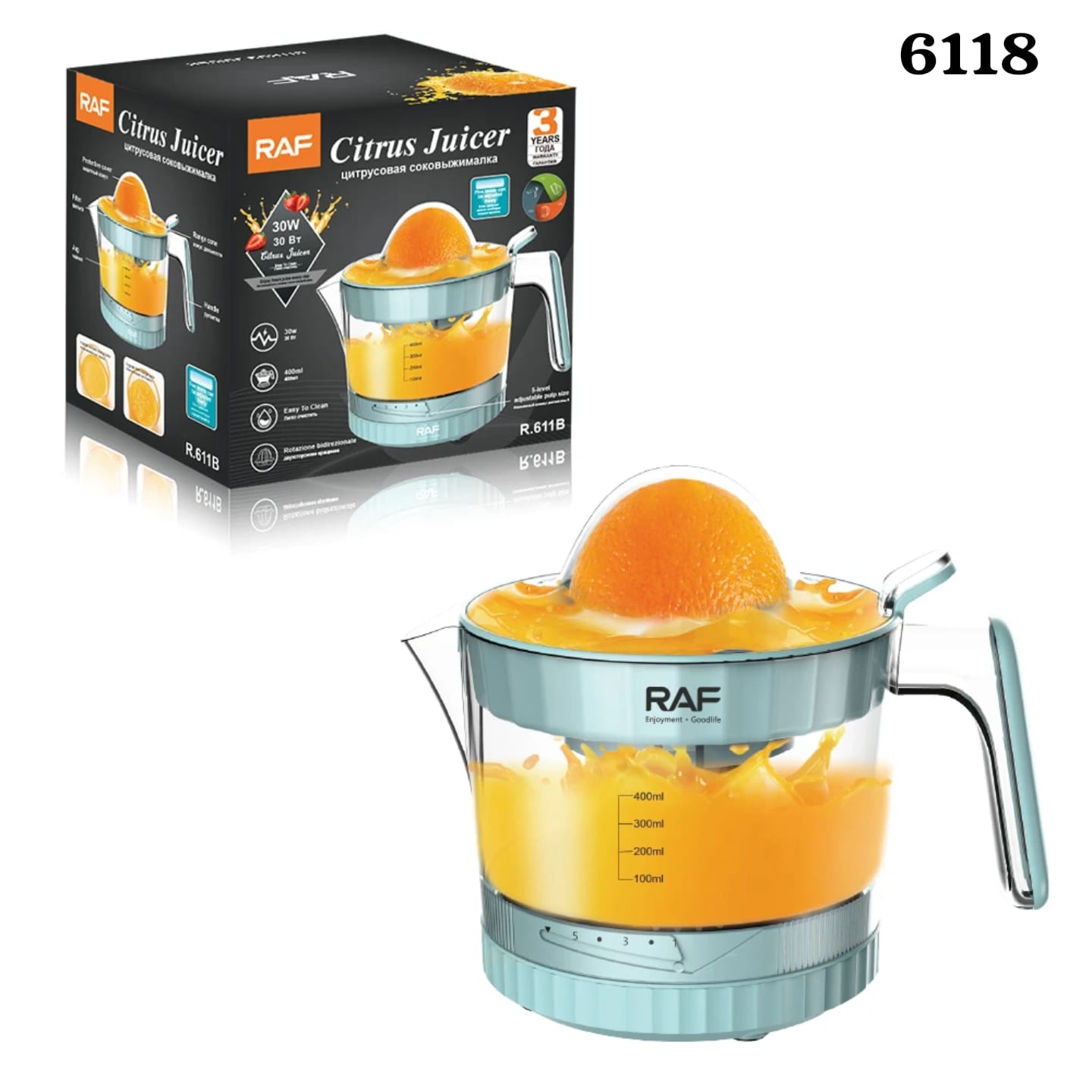 عصارة حامض 30 w raf