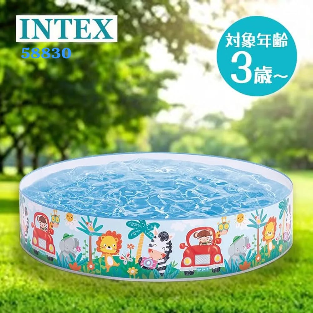مسبح intex مدور